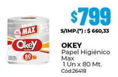 Okey - Papel Higiénico Max