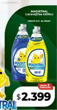 Magistral - Lavavajillas x500cc