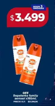 Off - Repelente family aerosol
