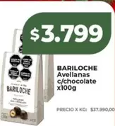 Bariloche - Avellanas c/chocolate