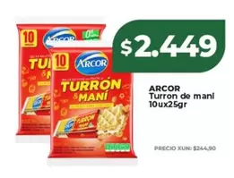 Arcor - Turron de manl