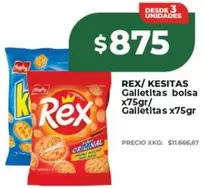 Rex - Galletitas bolsa