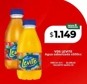 Levité - LEVITE Agua saborizada