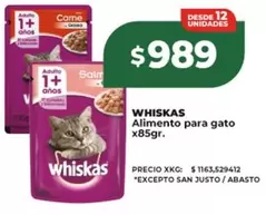 Whiskas - Alimento para gato