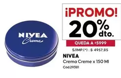 Nivea - Crema Creme x 150 MI