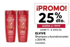 Elvive - Shampoo y Acondicionador