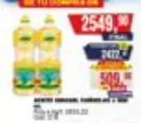 ACEITE GIRASOL, GIRASOLATO Y SOJA