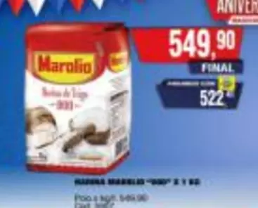 Marolio - HARINA MAROLIO "000" x 1 KG.