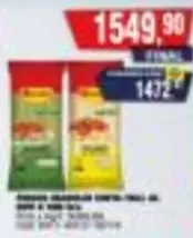 RAÇÕES GRANULADAS CONVENCIONAIS 25KG