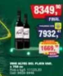 VINO ALTOS DEL PLATA VAR.