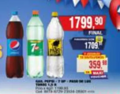 PEPSI, 7 UP, PASO DE LOS TOROS
