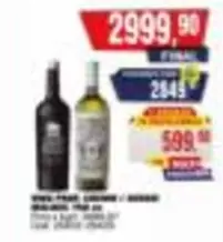 VINHO TINTO OU BRANCO