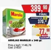 Marolio - ARVEJAS x 340 gr.