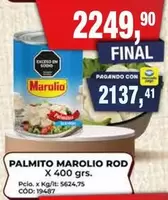 Marolio - PALMITO ROD