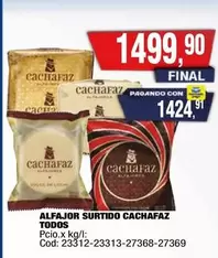 Cachafaz - ALFAJOR SURTIDO