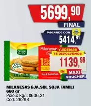 Sol - MILANESAS SOJA FAMILI