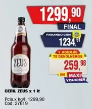 X$ - CERV. ZEUS