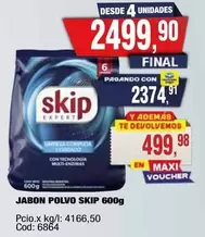 Skip - JABON POLVO 600g