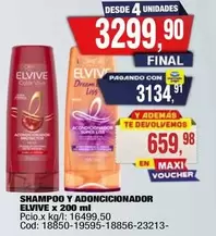 Elvive - SHAMPOO Y ADONCICIONADOR
