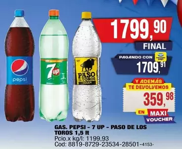 7Up - PEPSI - 7 UP-PASO DE LOS TOROS
