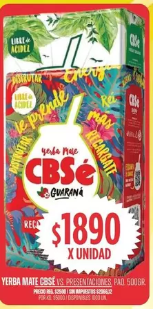 CBSE - YERBA MATE