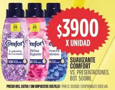 Comfort - SUAVIZANTE COMFORT