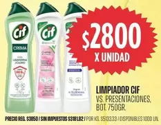 Cif - LIMPIADOR