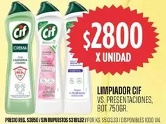 Cif - LIMPIADOR