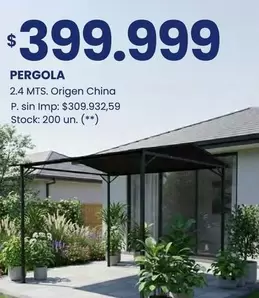 Origen - PERGOLA