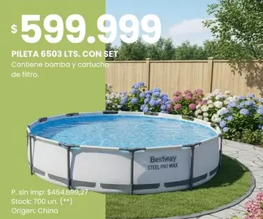 Bestway - PILETA 6503 LTS. CON SET