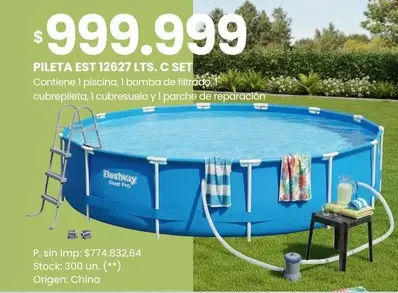 Bestway - PILETA EST 12627 LTS. C SET