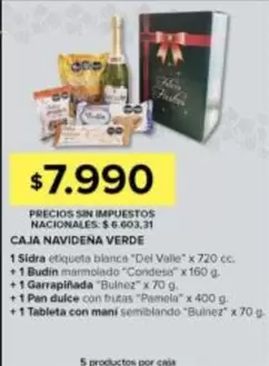 Blanca - CAJA NAVIDEÑA VERDE