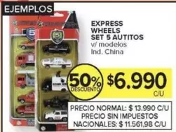 Express - SET 5 AUTITOS
