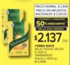 Flex - YERBA MATE BAJO FOLVO FLEX