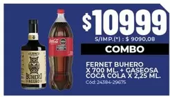 Coca cola - FERNET + GASEOSA