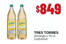 Tres Torres - Amargo x 1.5 Lt. Cód:4043