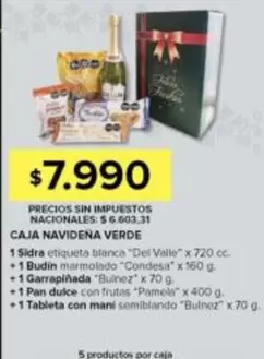 Blanca - CAJA NAVIDENA VERDE