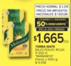 Flex - YERBA MATE BAJO FOLVO FLEX