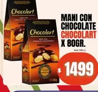 Chocolart - MANI CON CHOCOLATE