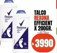 Rexona - TALCO EFFICIENT