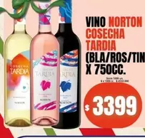 Norton - COSECHA TARDIA (BLA/ROS/TIN X 750CC.