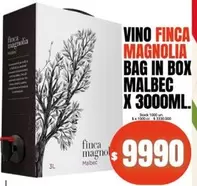 X$ - MAGNOLIA BAG IN BOX MALBEC
