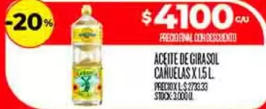 cañuelas - ACEITE DE GIRASOL