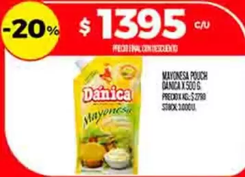 Dánica - MAYONESA POUCH