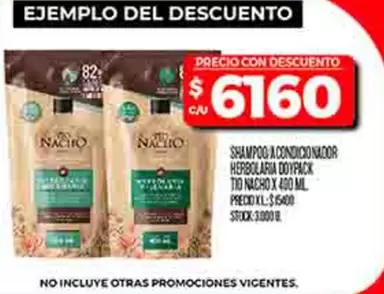tio nacho - SHAMPOO A CONDICIONADOR HERBOLARSA DOYPACK