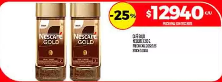 Nescafé - CAFÉ GOLD