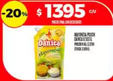 Dánica - MAYONESA POUCH