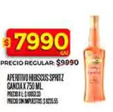 Gancia - APERITIVO HIBISCUS SPRITZ