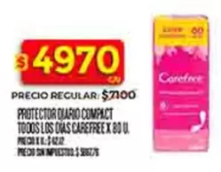 Carefree - PROTECTOR DIARIO COMPACT