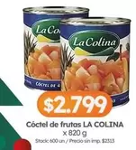 La Colina - Cóctel de frutas